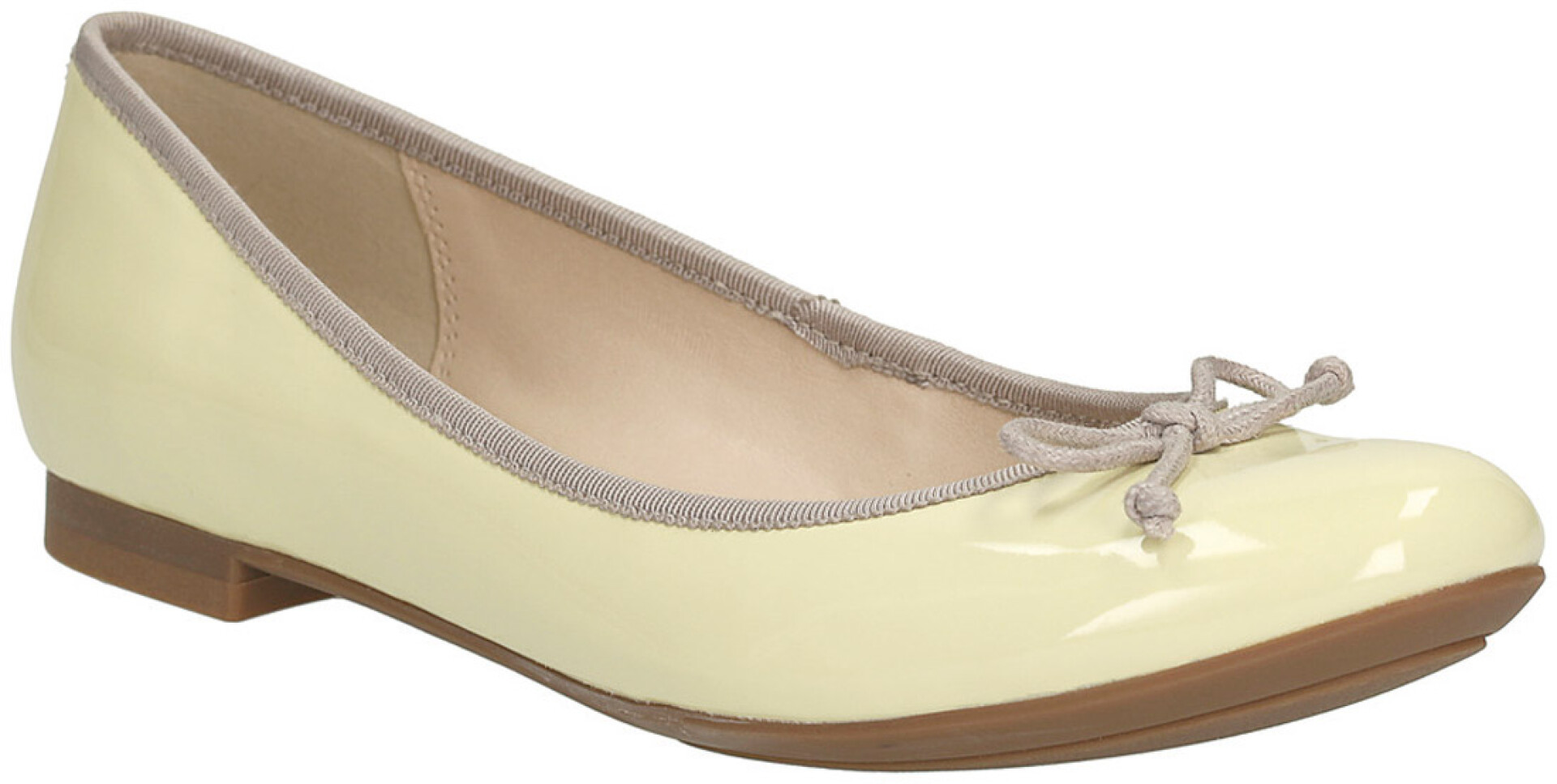Carousel Ride Clarks - Pale Yellow 