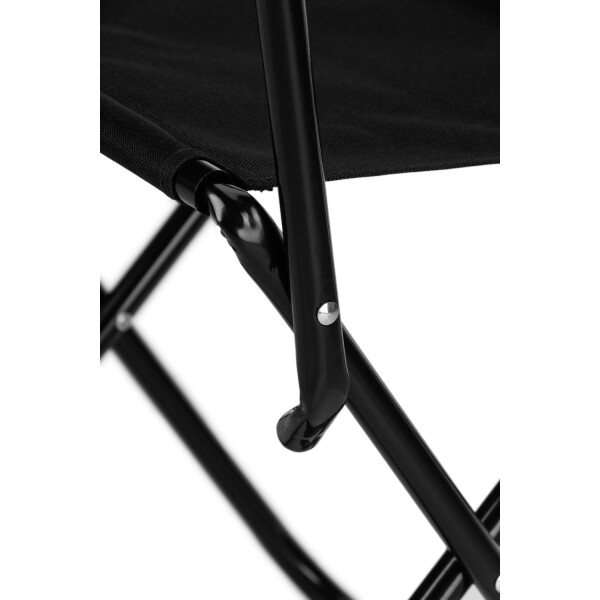 Silla Plegable De Playa Infantil Camping Metal Resistente Variante Color Negro