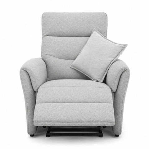 Poltrona Recliner Manual 1 Cuerpos Gris Poltrona Recliner Manual 1 Cuerpos Gris
