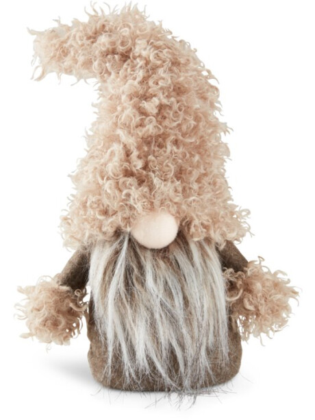 Elfo navideño LARVIKIT A13 x L20 x Al41 cm beige y marrón Elfo navideño LARVIKIT A13 x L20 x Al41 cm beige y marrón