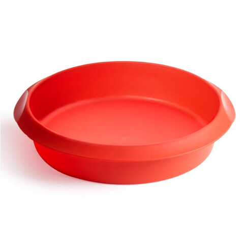 Molde Silicona Redondo 26 cm Rojo