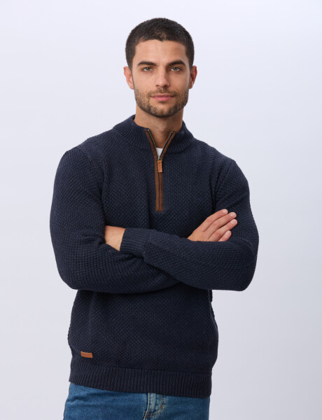 BUZO TEJIDO DE ABRIGO Azul