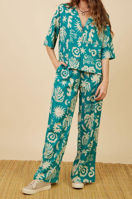 CAMISA NAHUAL RUSTY Verde