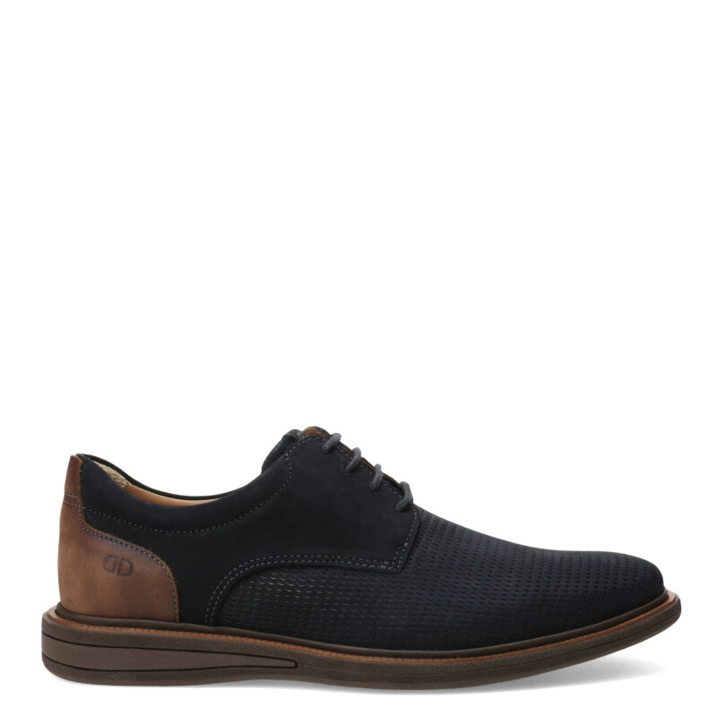 Zapatos de Hombre Democrata BAY acordonado Azul Marino