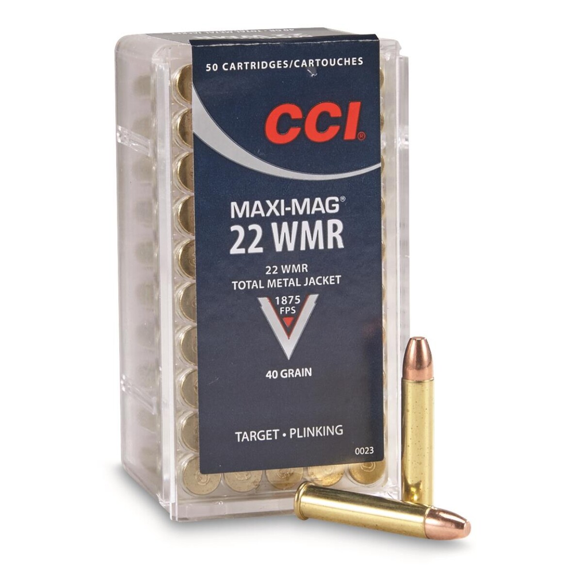 Bala cci cal 22wmr maxi mag 40gr 231.- 