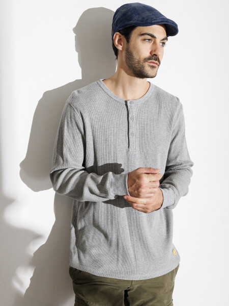 T-SHIRT ATENAS GRIS MELANGE