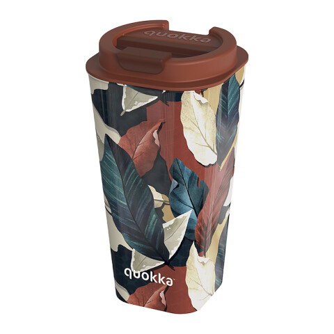 Vaso Doble Pared Transportable Quokka 450 ml MARRON