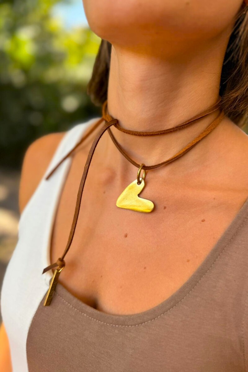 Love Necklace Dorado