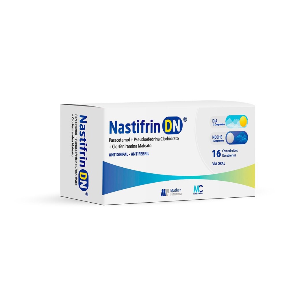 NASTIFRIN DIA Y NOCHE CJ X 16 COMP. única