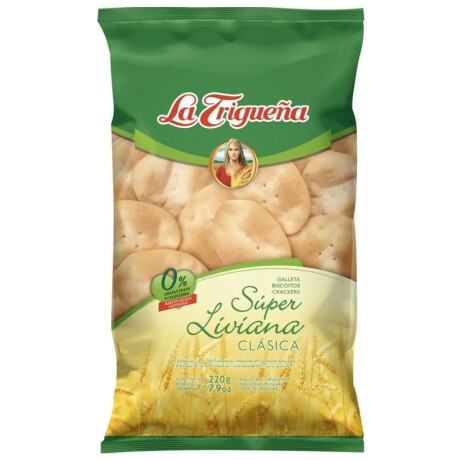 GALLETA SUPER LIVIANA CALISCA 220GR LA TRIGUEÑA GALLETA SUPER LIVIANA CALISCA 220GR LA TRIGUEÑA