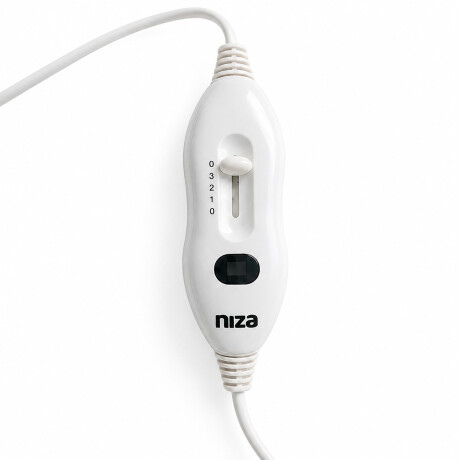 Set X2 Calienta Cama 1 Plaza 150*80 Cm 3 Intensidades Blanco