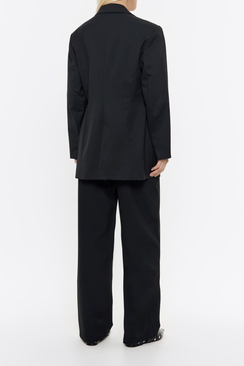 CHAQUETA SASTRE AJUSTADA Negro
