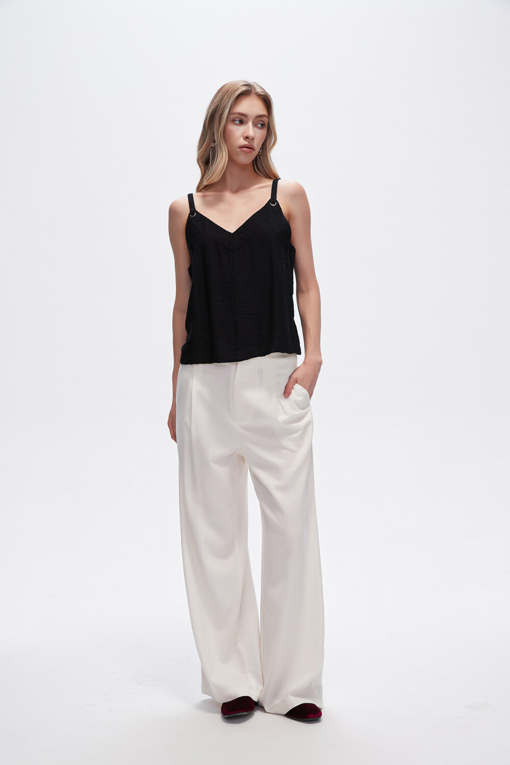 Musculosa Pedras Negro
