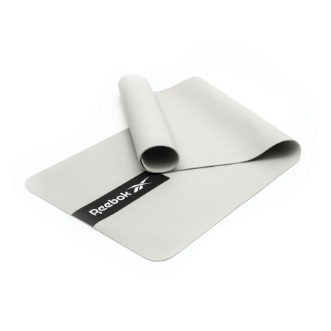 Colchoneta yoga mat 4mm Reebok color blanco Gris