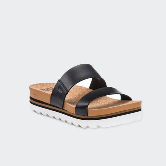 Sandalias Reef Cushion Vista Hi Negro