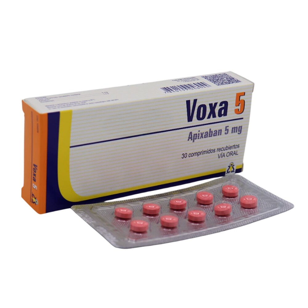 VOXA 5 MG CJ X 30 COMP. REC. única