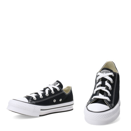 Championes de Niños Converse Ctas Eva Lift Ox Junior Negro - Blanco