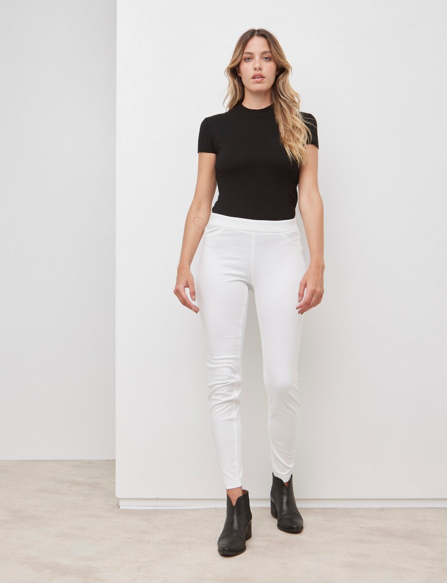 Jegging Relax Fit - Blanco 