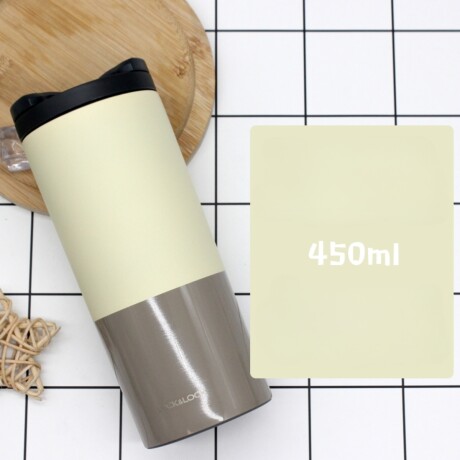 Botella de aluminio LOCK & LOCK 450ml Beige