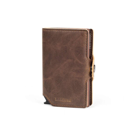Billetera Baleine Kansas Zipper Pard Brown