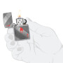 Encendedor ZIPPO 48451 C/Diseño Plata 0