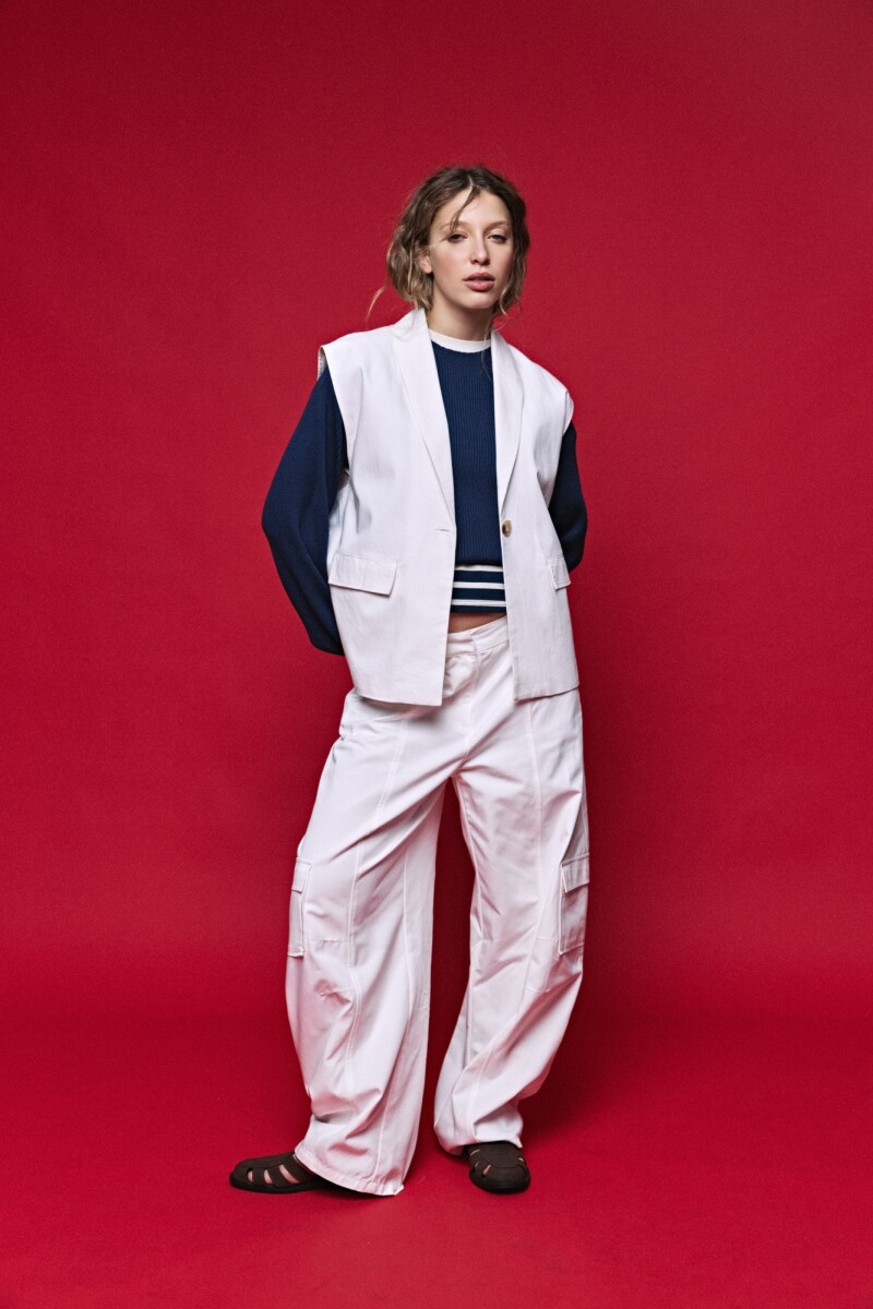 PANTALÓN ARCO Blanco