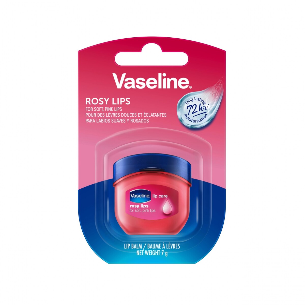 Protector De Labios Vaseline Rosy 7gr. 
