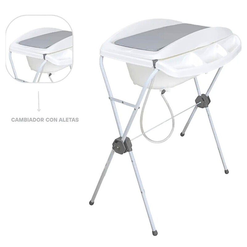 Catre de Baño Plegable con Cambiador Shower Bebesit Catre de Baño Plegable con Cambiador Shower Bebesit