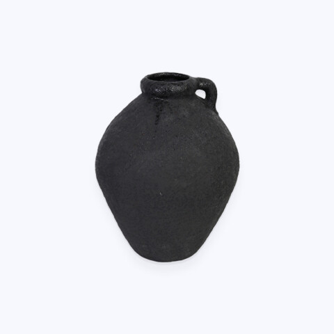 BASE CERAMICA NEGRA 20X31CM Unica