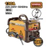Soldadora Inverter Ingco FCAW MIG/MMA 130A 220-240V Soldadora Inverter Ingco FCAW MIG/MMA 130A 220-240V