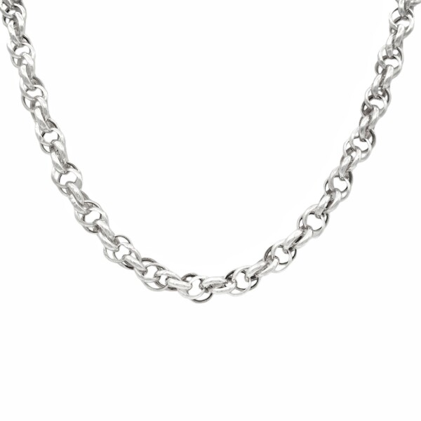 Cadena Tourbillon doble - Plata 925 - Sin Piedra - CD3407 Sinpiedra