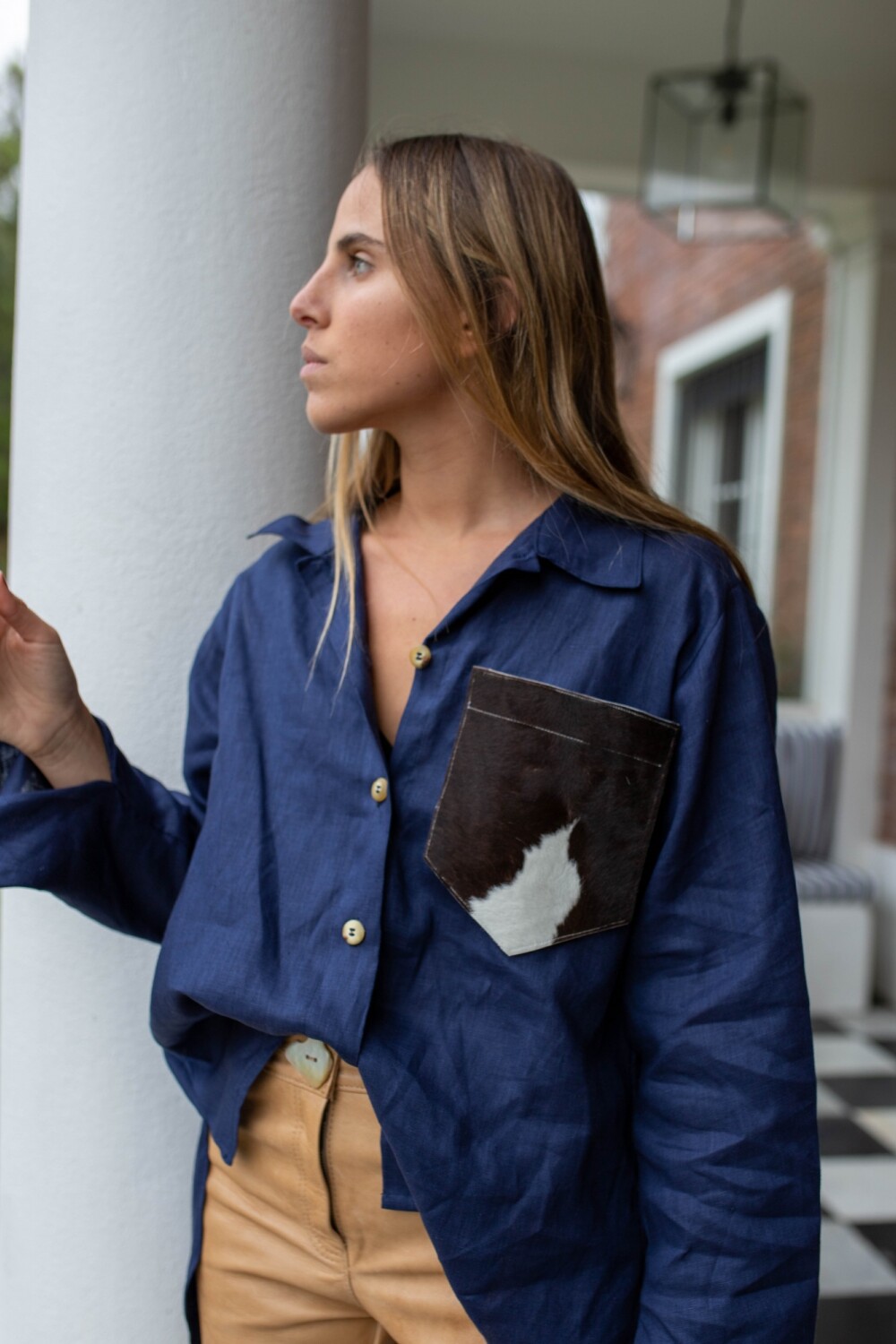 Pocket Shirt Azul