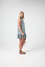 VESTIDO DE LINO DAISY Turquesa