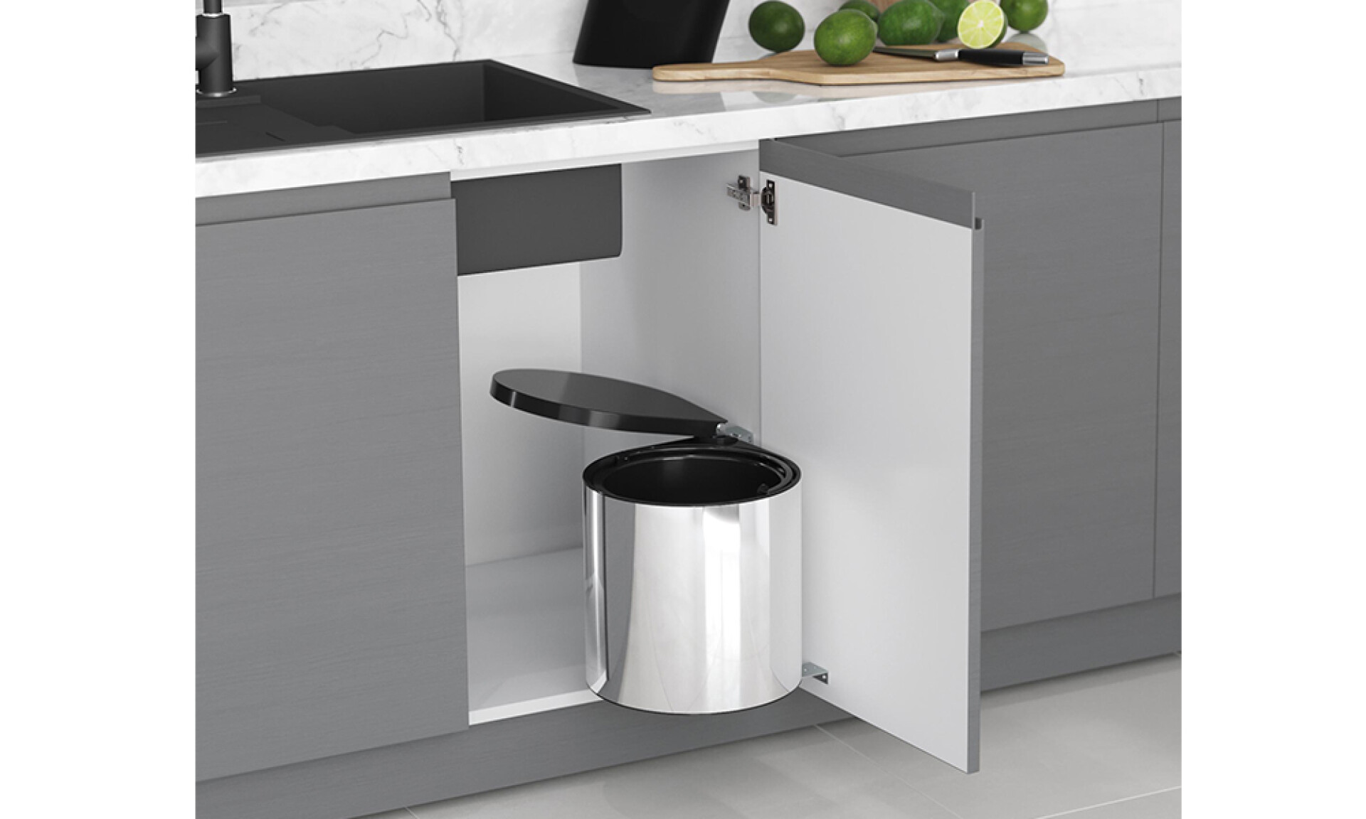 CUBO DE BASURA 10lts - 355-c 