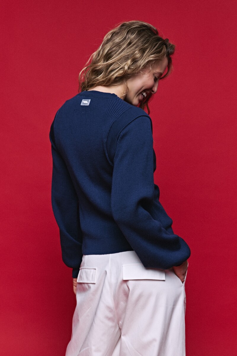 SWEATER GEMA Azul Oscuro
