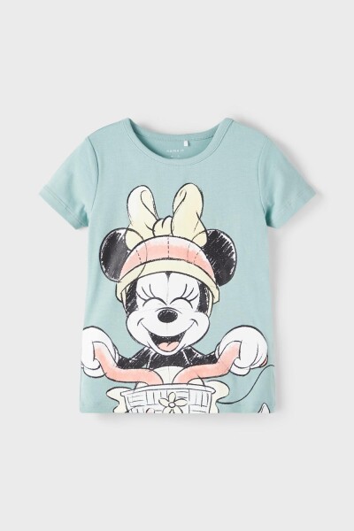 Camiseta De Minnie Mouse Estampada Aquifer