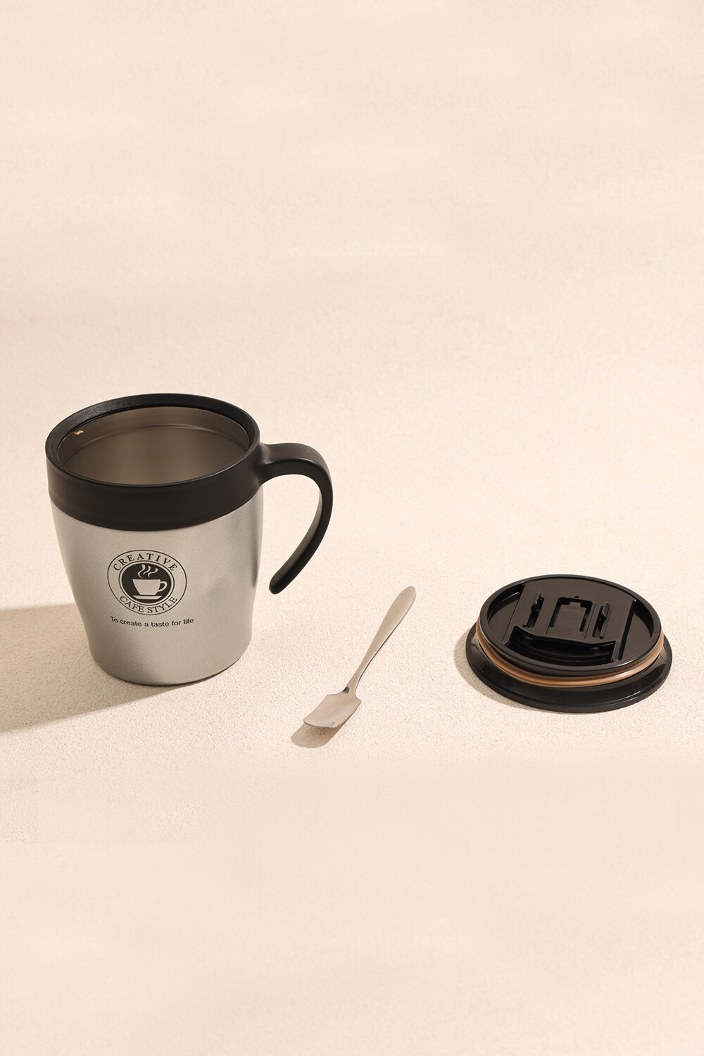 Mug Coffee Gris