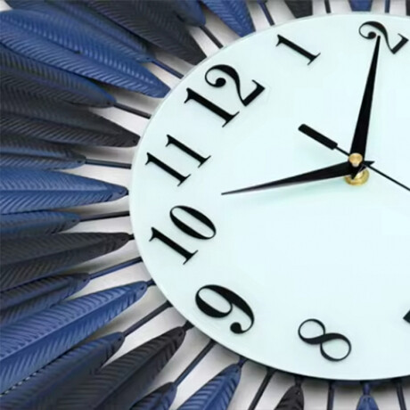 Reloj De Pared Flechas Azul Y Negras Reloj De Pared Flechas Azul Y Negras