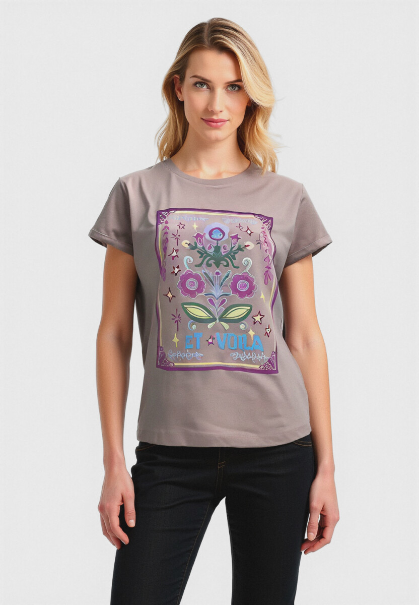 Remera Giustina - Estampado 1 