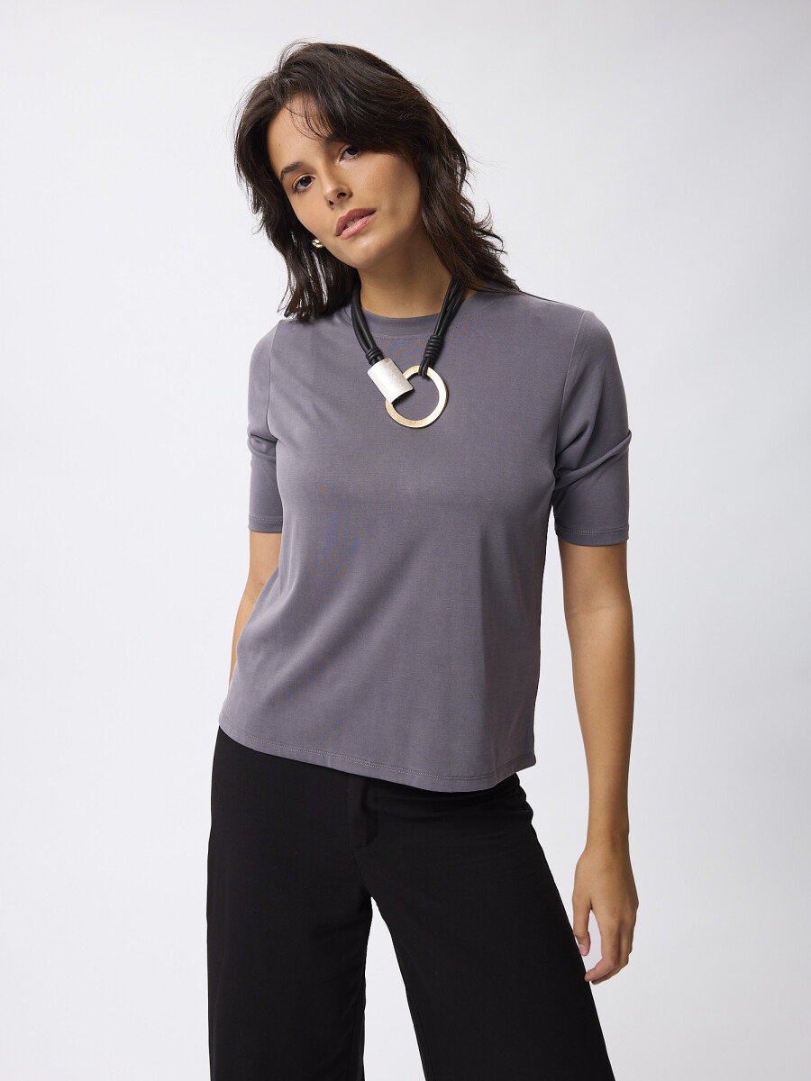 T-shirt Geminis - grafito 