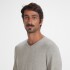 BLUSAO MASCULINO ADULTO (SWEATER) CINZA MESCLA