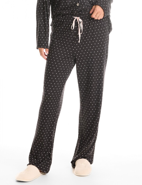 Pijama Con Pantalon NEGRO/MULTI