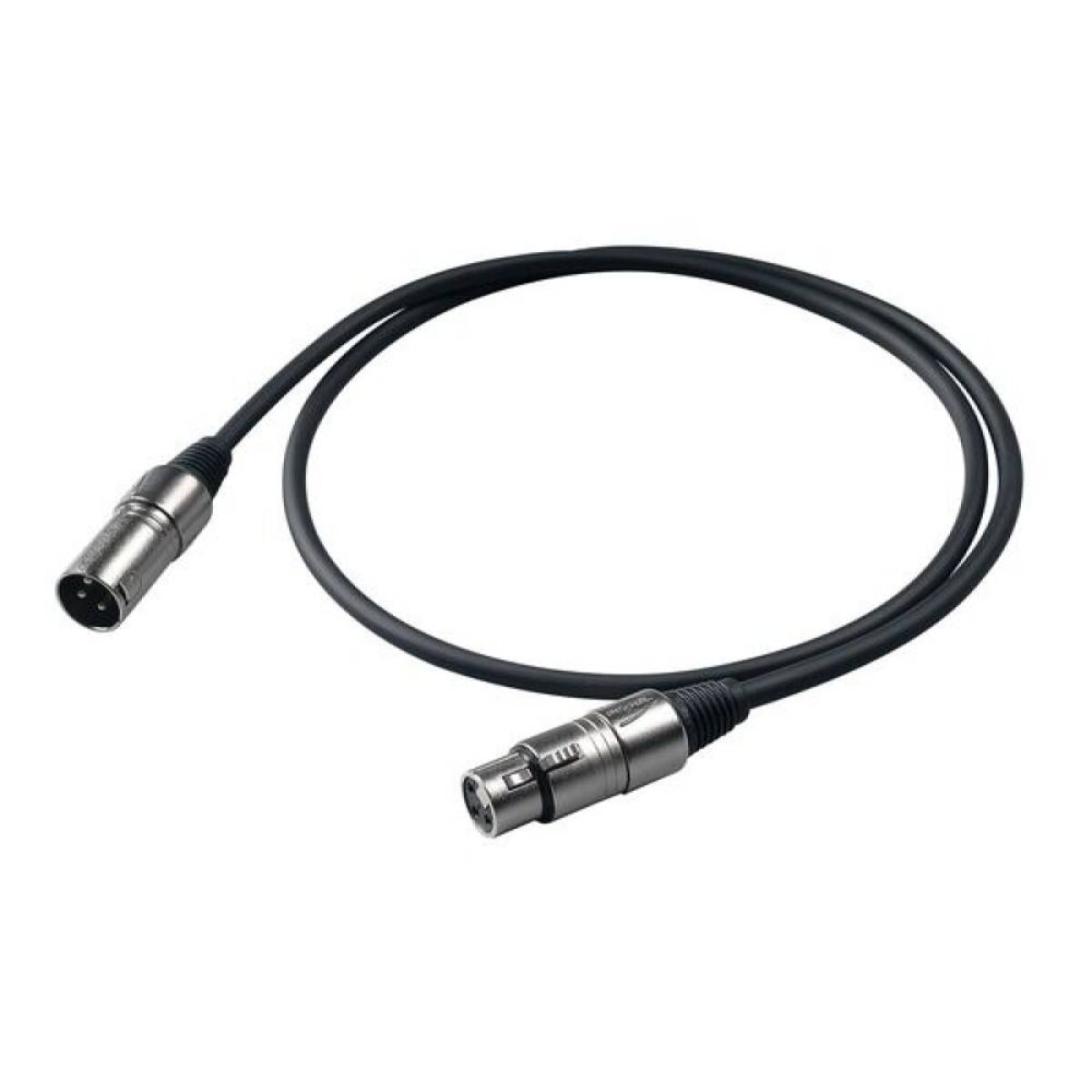 Cable Micrófono Proel Bulk250lu1 1 Mt Xlr-xlr 