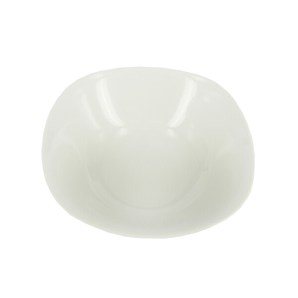 Plato blanco hondo cuadrado 23 cm Plato blanco hondo cuadrado 23 cm
