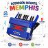 Acordeón Infantil Memphis Ysjacc104 26 Teclas Y 8 Bajos ACORDEON INFANTIL MEMPHIS YSJACC104