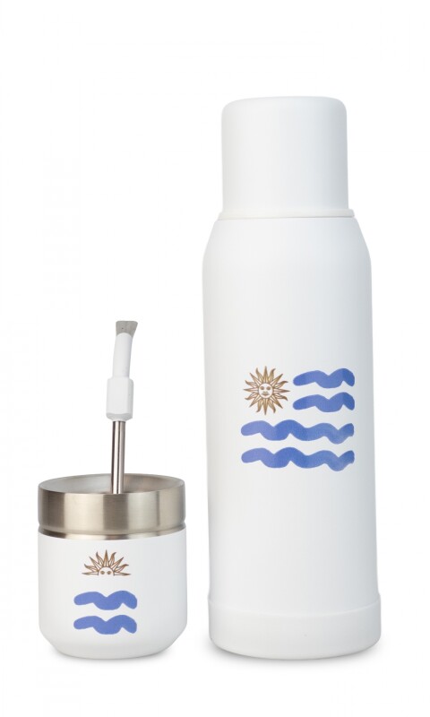 KIT MATERO ATOMIC URUGUAY BLANCO