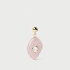 CHARM PDPAOLA LOVE ROSE QUARTZ Charm Pdpaola Love Rose Quartz