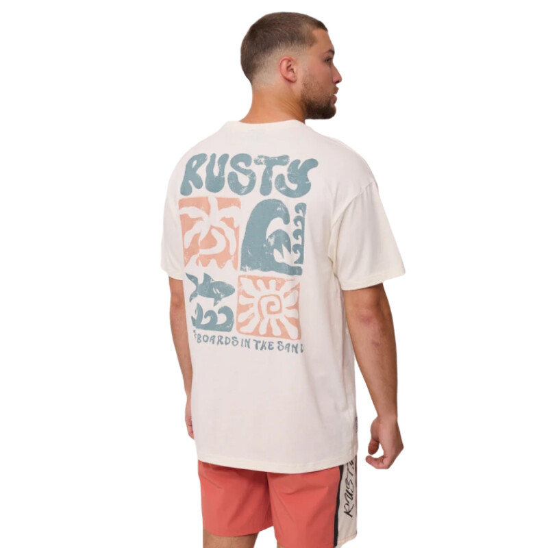 Remera Rusty Furtado - Crema Remera Rusty Furtado - Crema