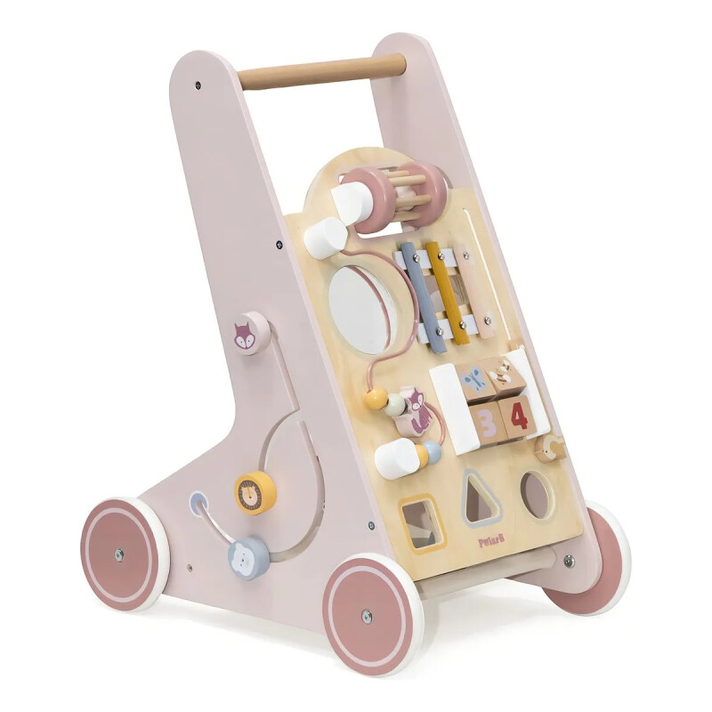 Caminador Madera Multifunción Rosa Polar B Caminador Madera Multifunción Rosa Polar B