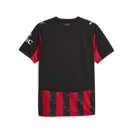 Camiseta Milan Home 2025 77996201 Rojo/Negro